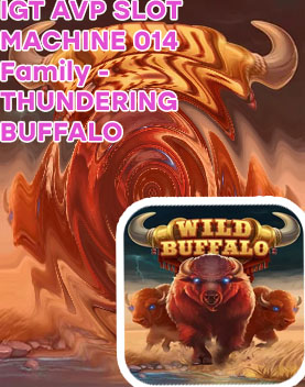 Thundering buffalo slot machine