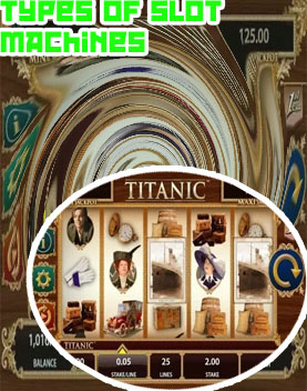 Titanic slot machine